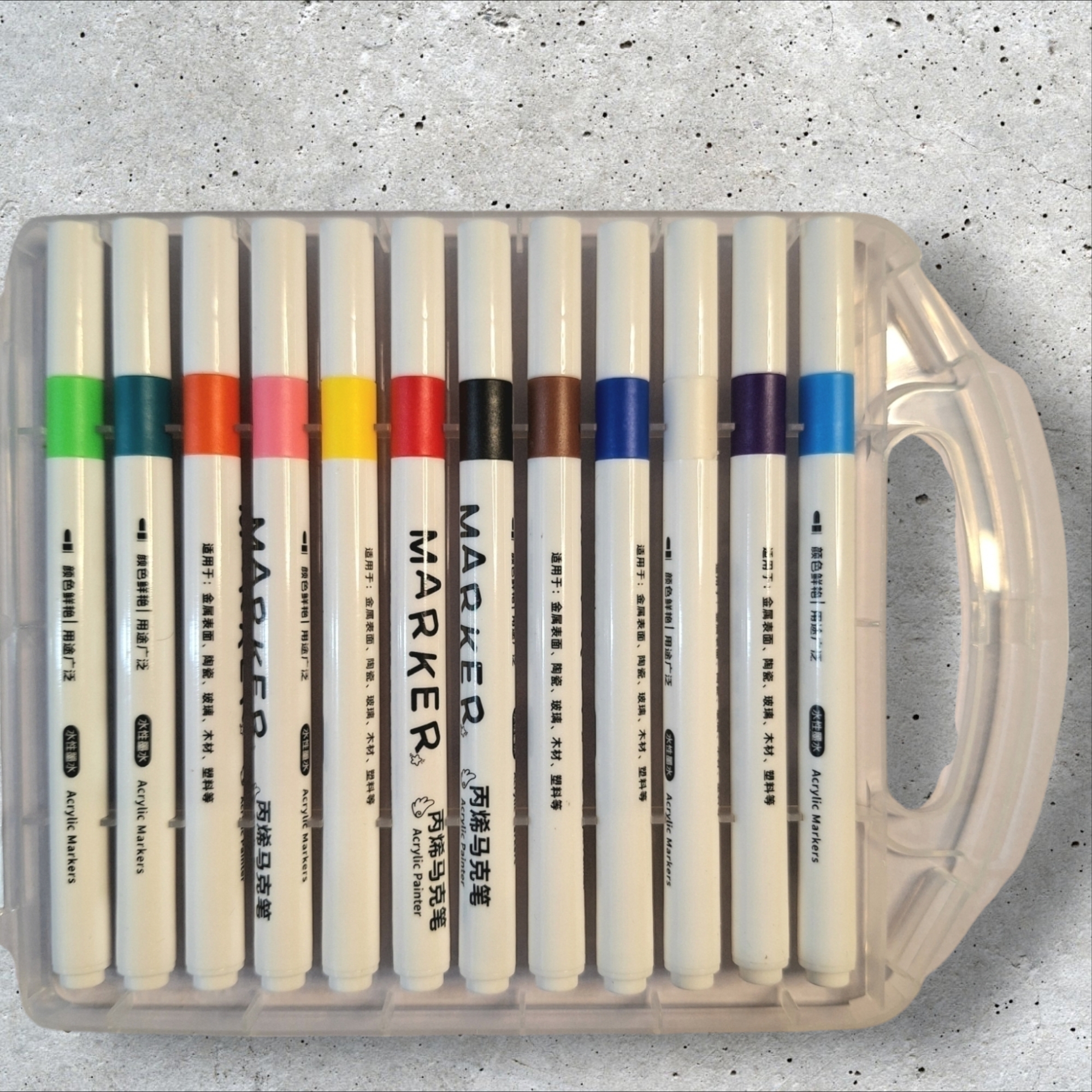 ماژیک ۱۲ رنگ ZC-3001