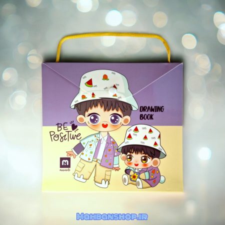 دفتر نقاشی 60 برگ سیمی کیفی