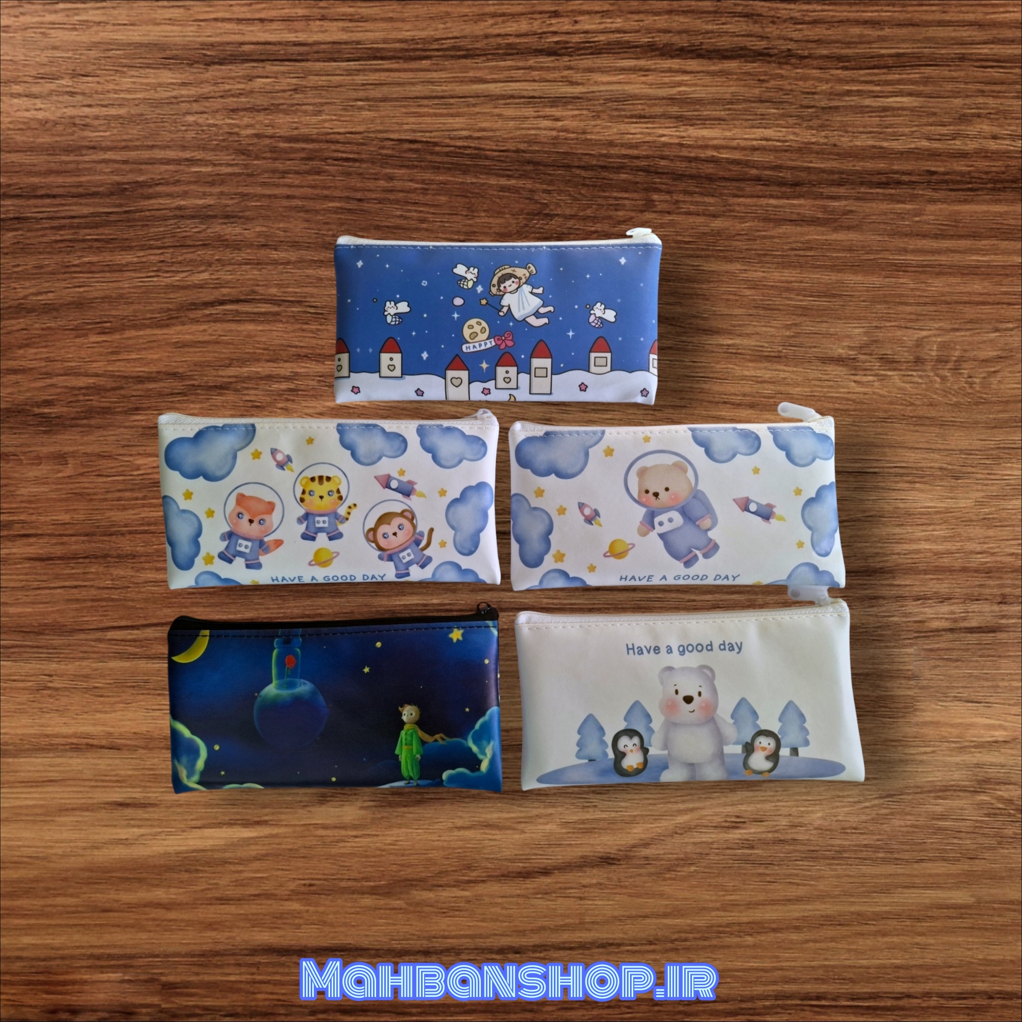 جامدادی فانتزی تک زیپ