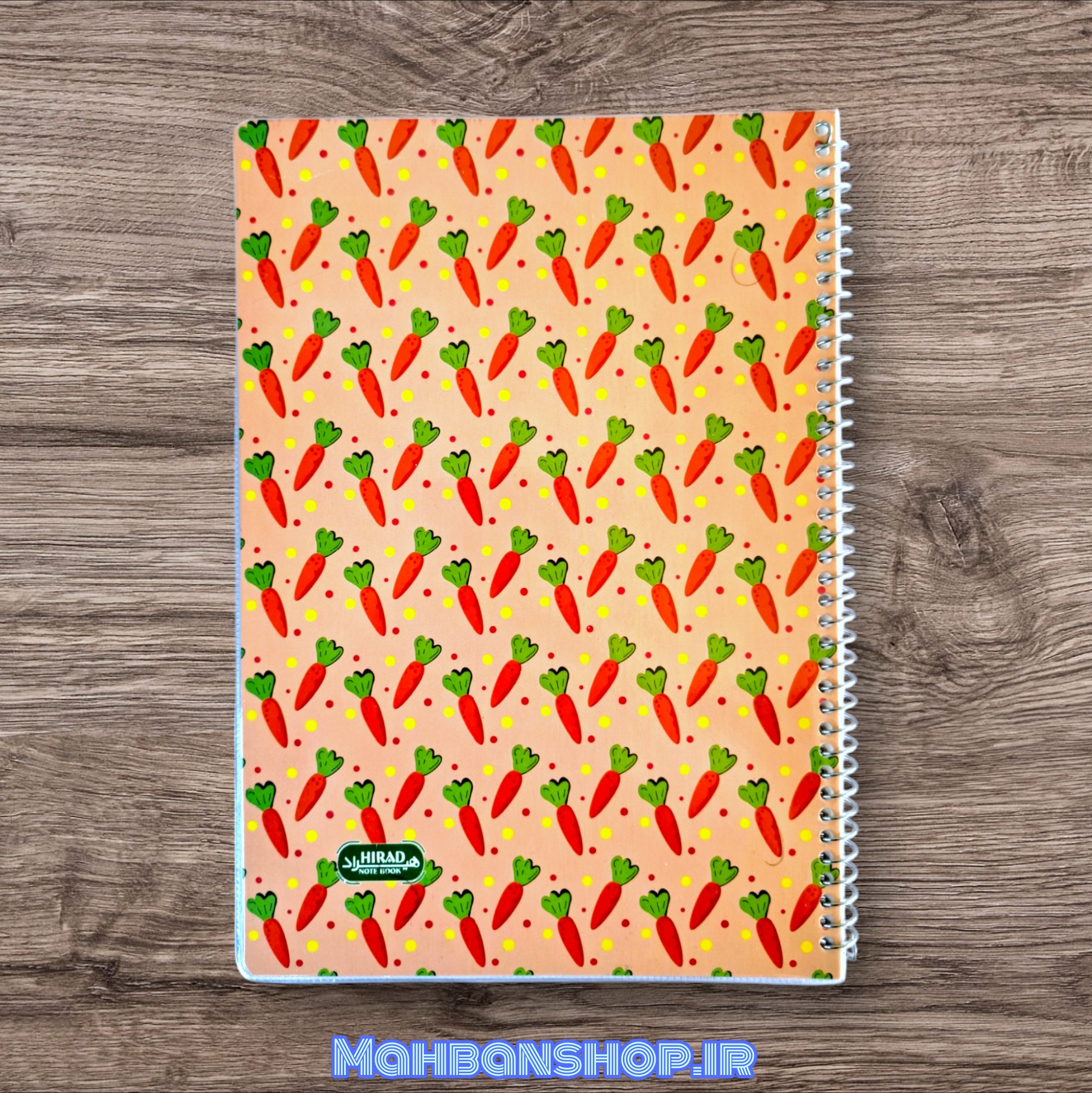 دفتر 60 برگ مجلد هیراد