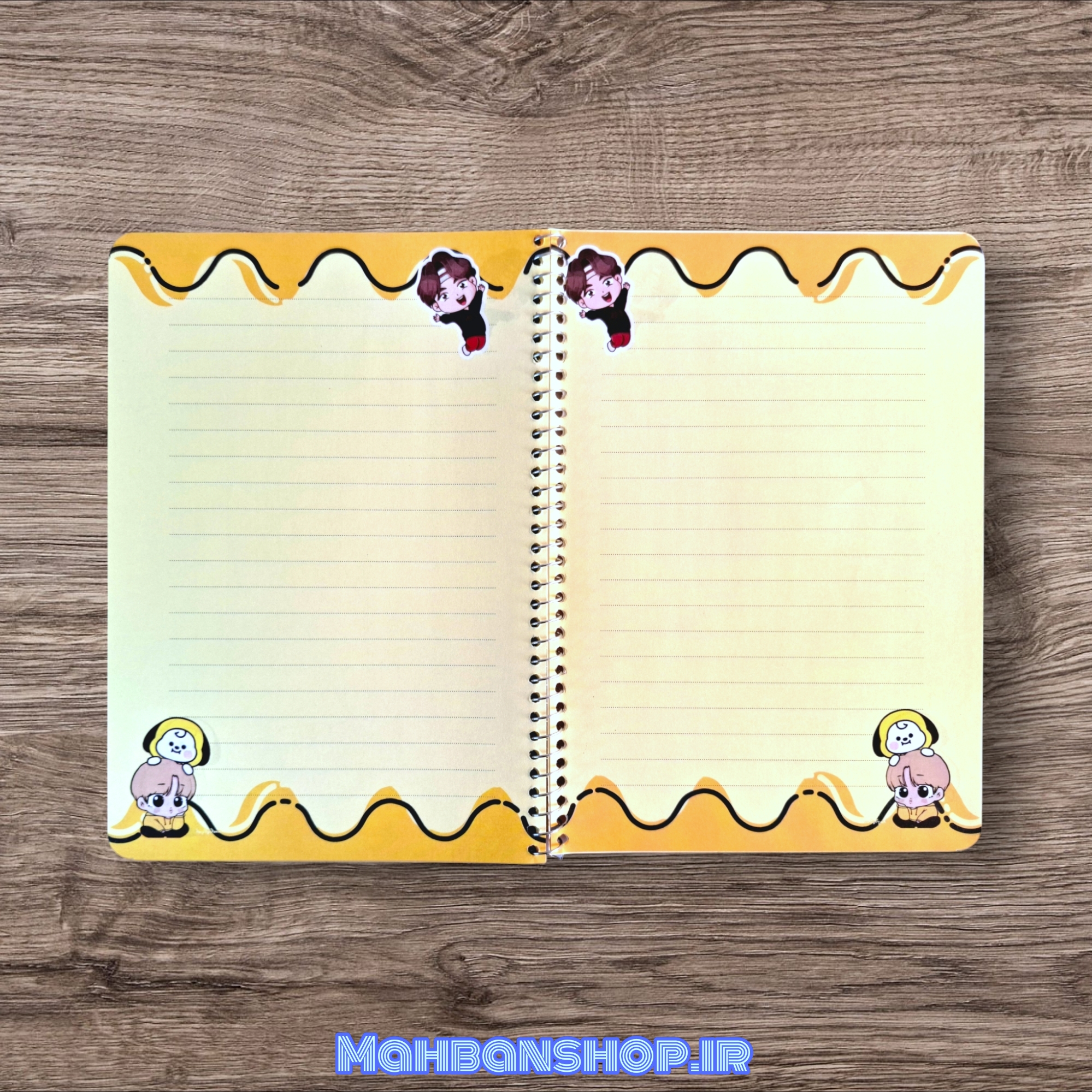 دفتر 80 برگ کریمی