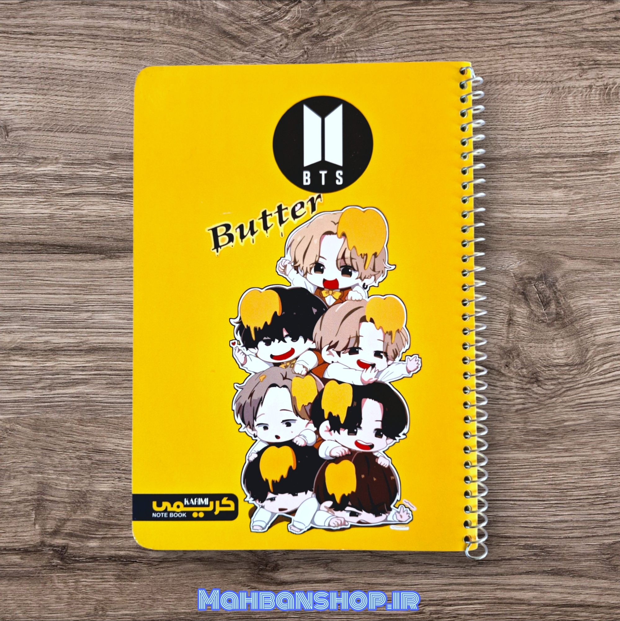 دفتر 80 برگ کریمی