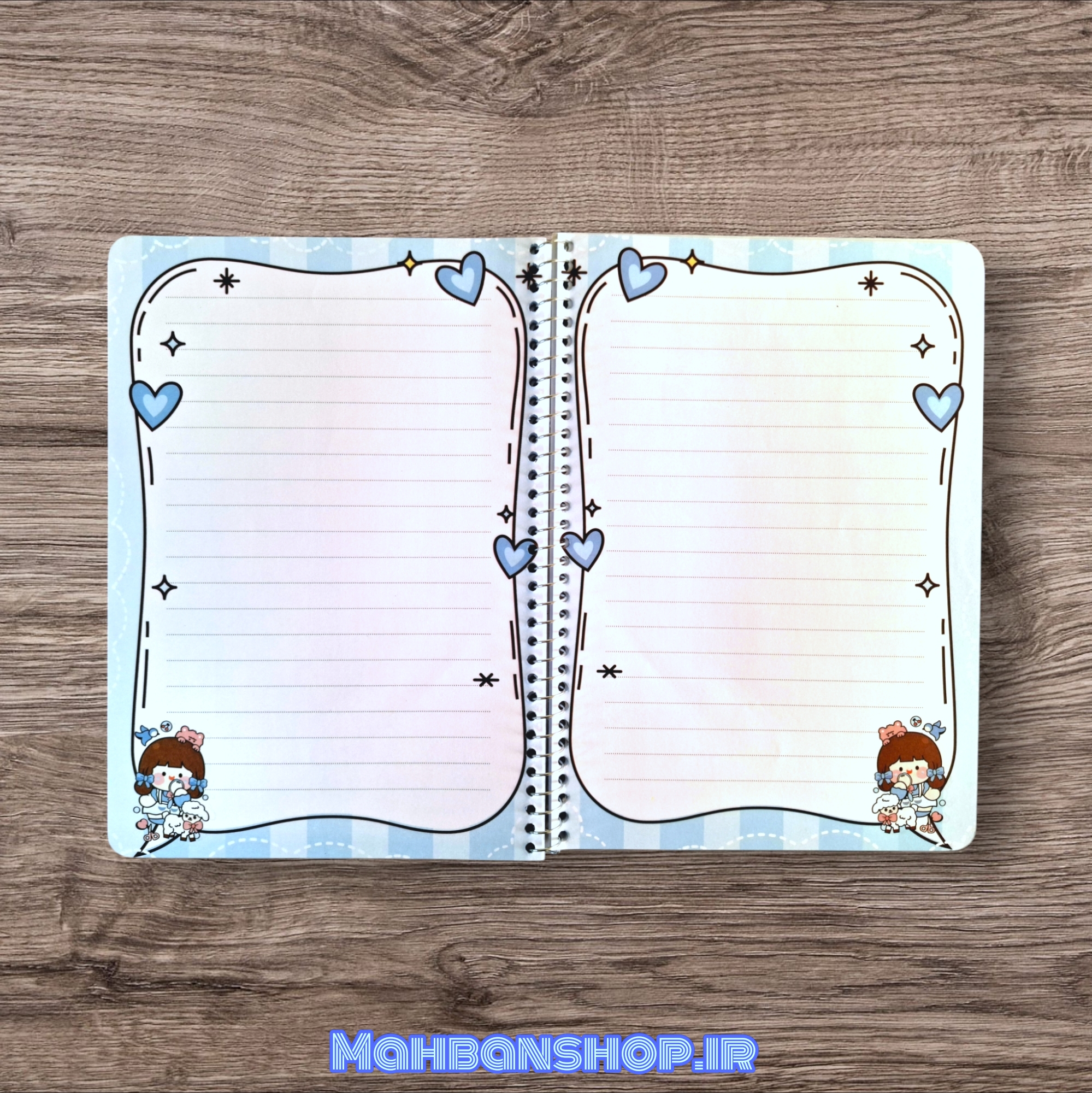 دفتر 80 برگ کریمی