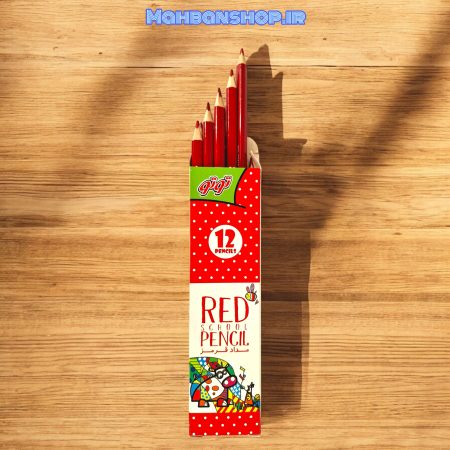 مداد قرمز مدرسه توتو