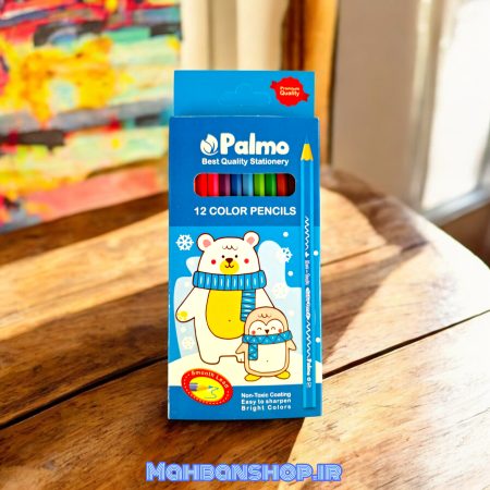 مداد رنگی 12 رنگ پالمو